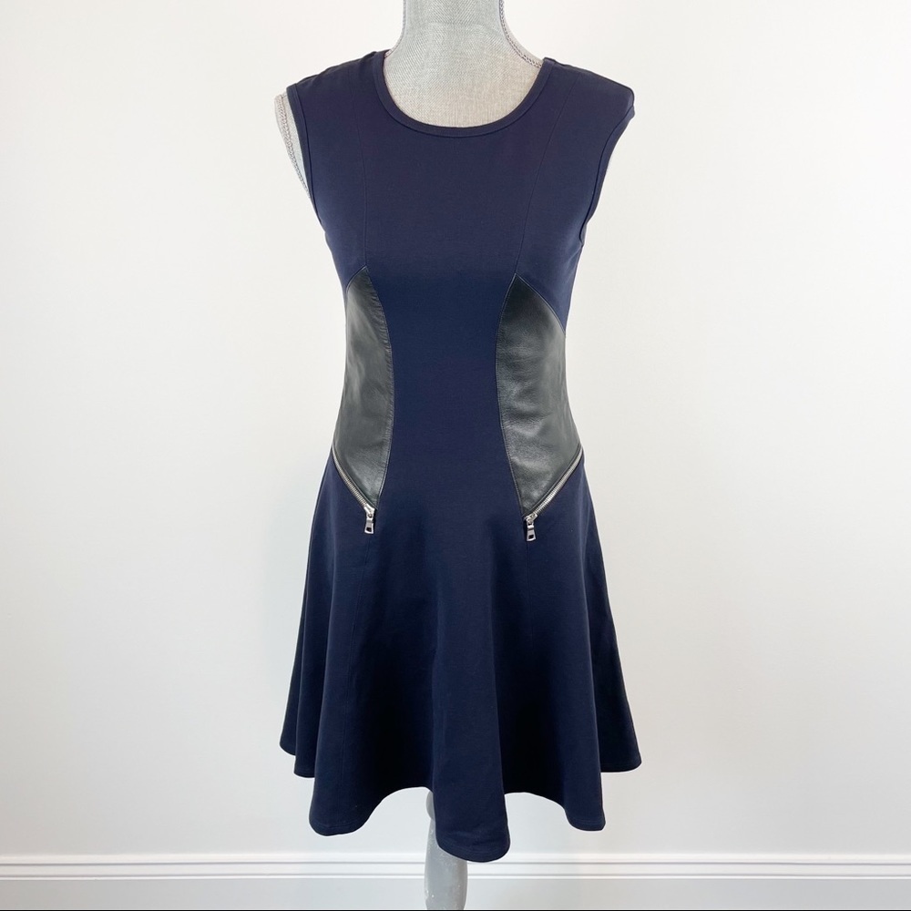 Fifteen Twenty Leather Detail Dress Size XS